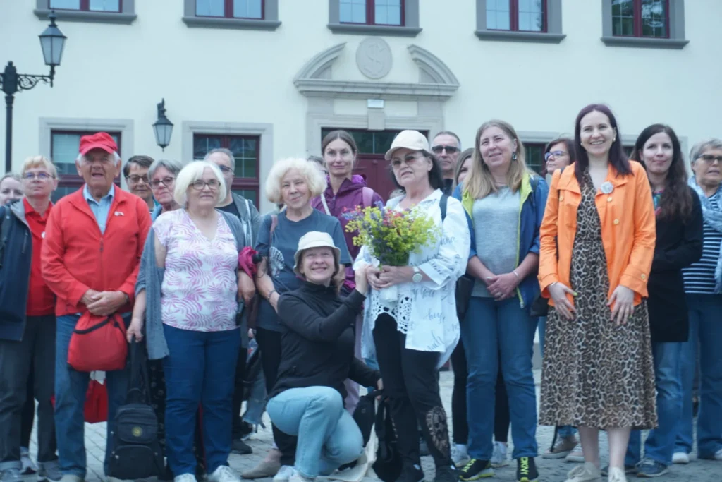Zwiedzanie Strzelina w ramach projektu AgloTour