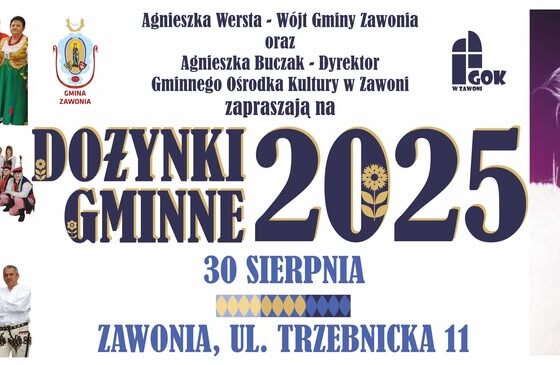 Gminne Dożynki w Zawoni