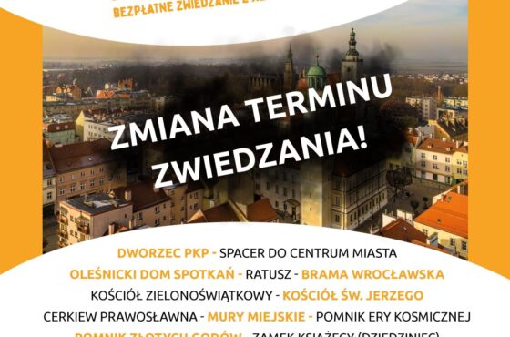 AgloTour w Oleśnicy w innym terminie